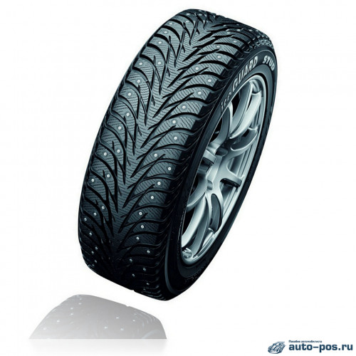 На картинке - зимняя шипованная резина Yokohama Ice Guard IG35+