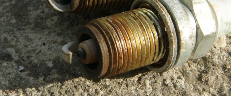 Одноконтактная свеча зажигания