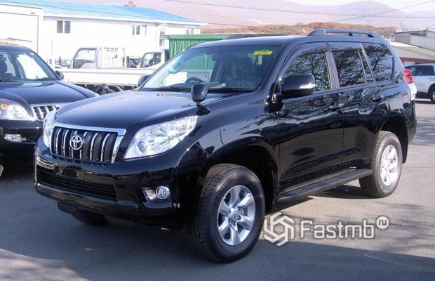 Оптика Toyota Land Сruiser Prado 2009 для Японии