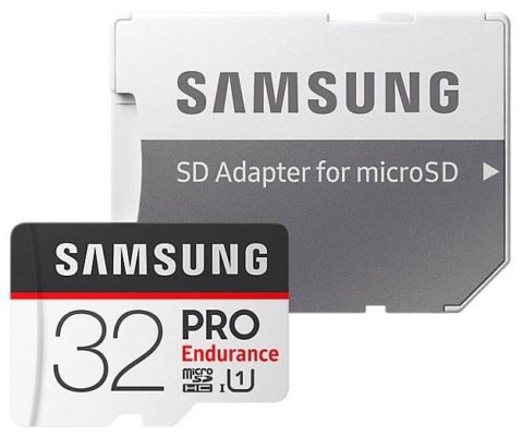 Samsung microSDHC PRO Endurance UHS-I U1 100MB/s + SD adapter