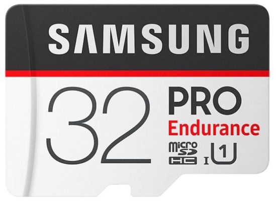 Samsung microSDHC PRO Endurance UHS-I U1 100MB/s + SD adapter