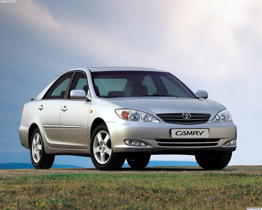Toyota Camry оснащена агрегатом объемом 2.4 л